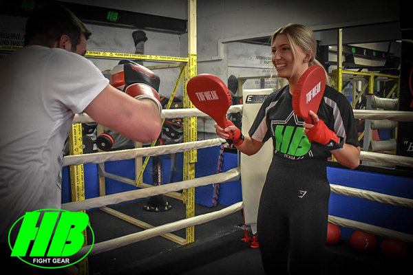 Abby Miles Personal Training at Honeys Boxing Gym Rayleigh